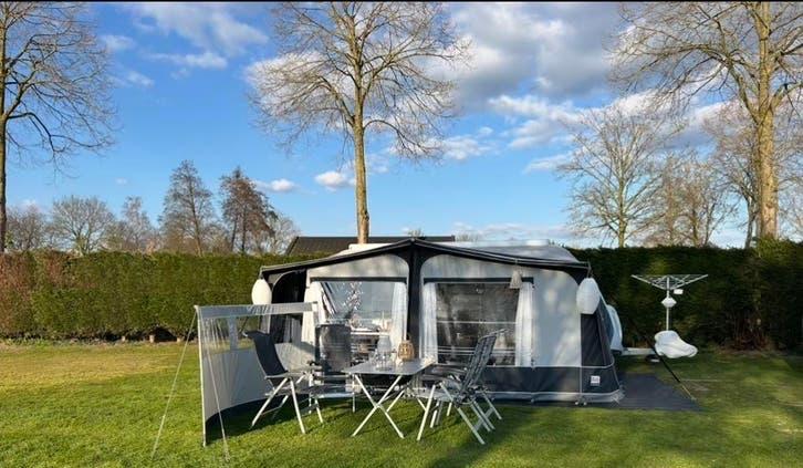 Voortent Dorema 3 meter diep!, Ophalen, Gebruikt