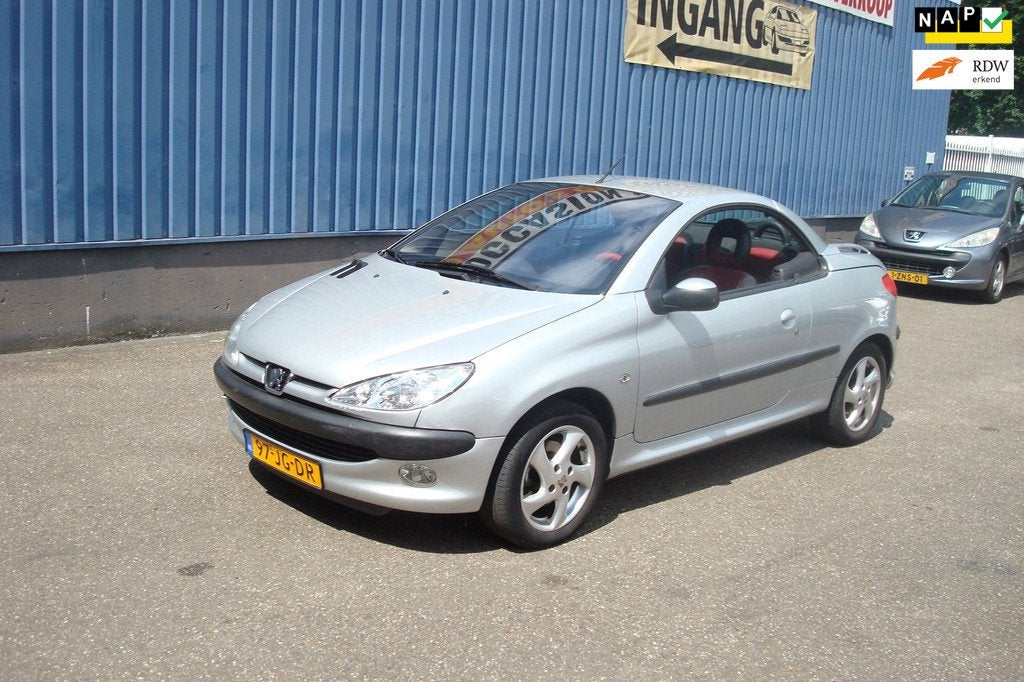 Peugeot 206 CC 1.6-16V AUTOMAAT, NAP, Airco, Auto's, Peugeot, Bedrijf, Te koop, Airbags, Airconditioning, Centrale vergrendeling