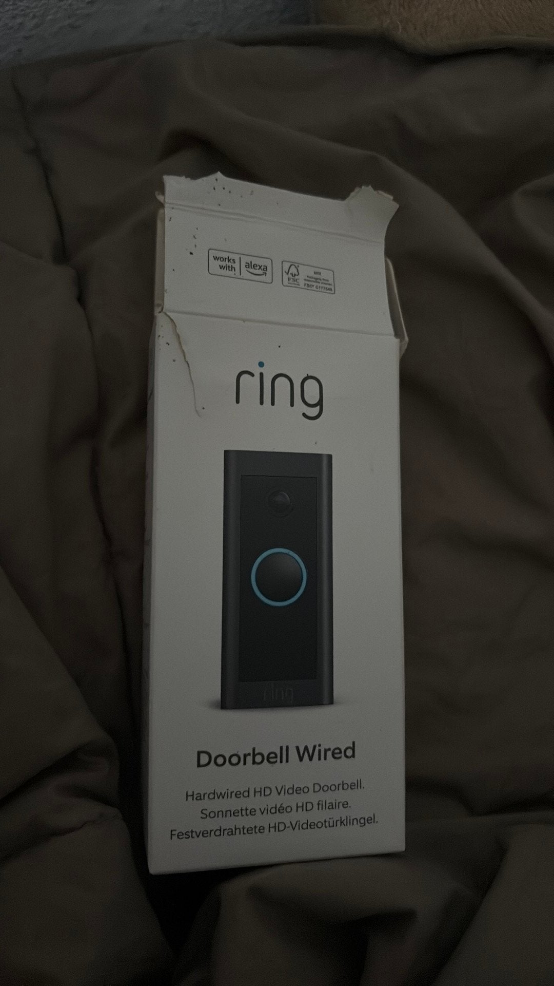 Ring deurbel NIEUW, Ophalen of Verzenden, Nieuw
