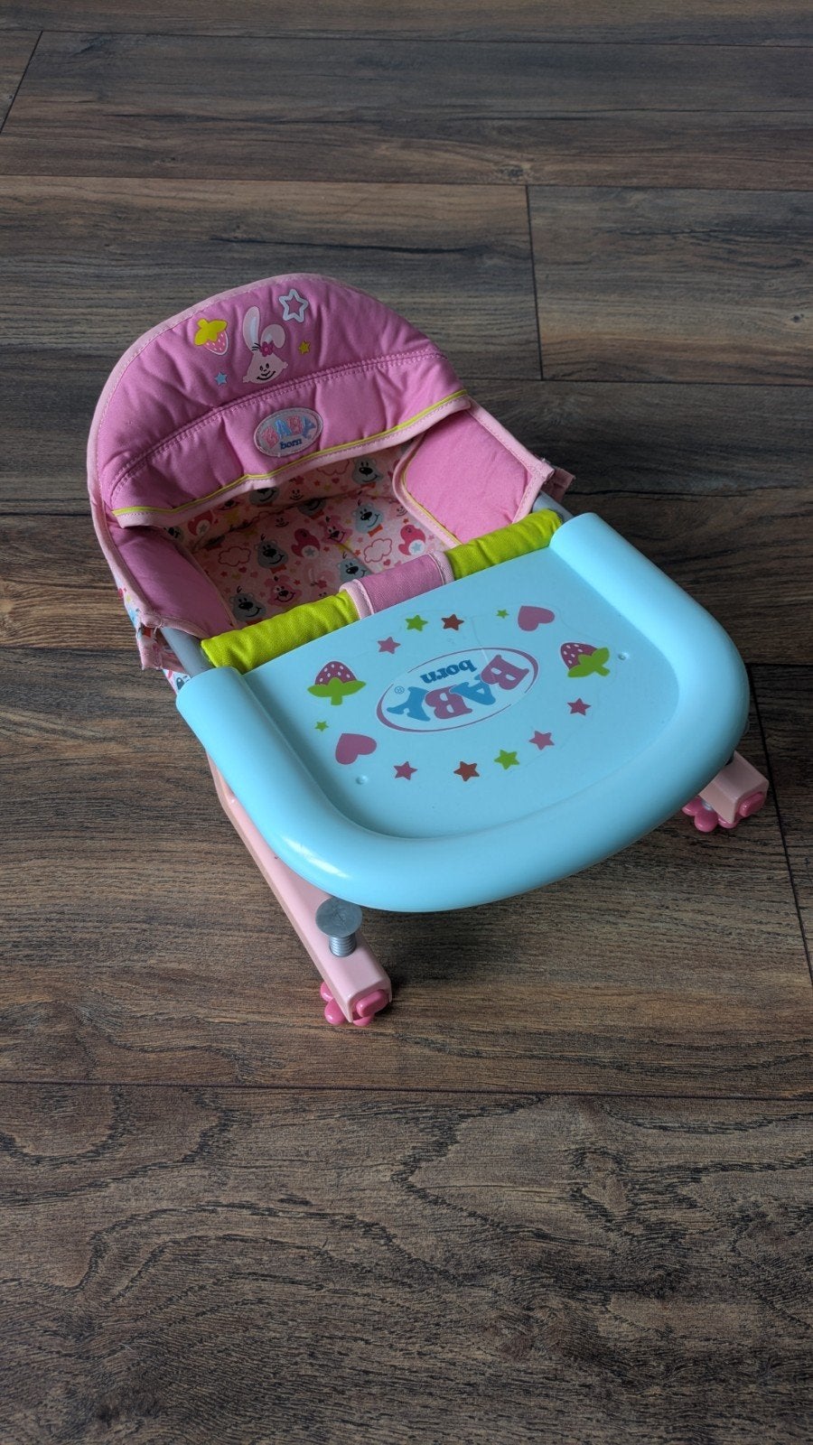 Baby born tafel stoel, Ophalen of Verzenden, Zo goed als nieuw, Babypop