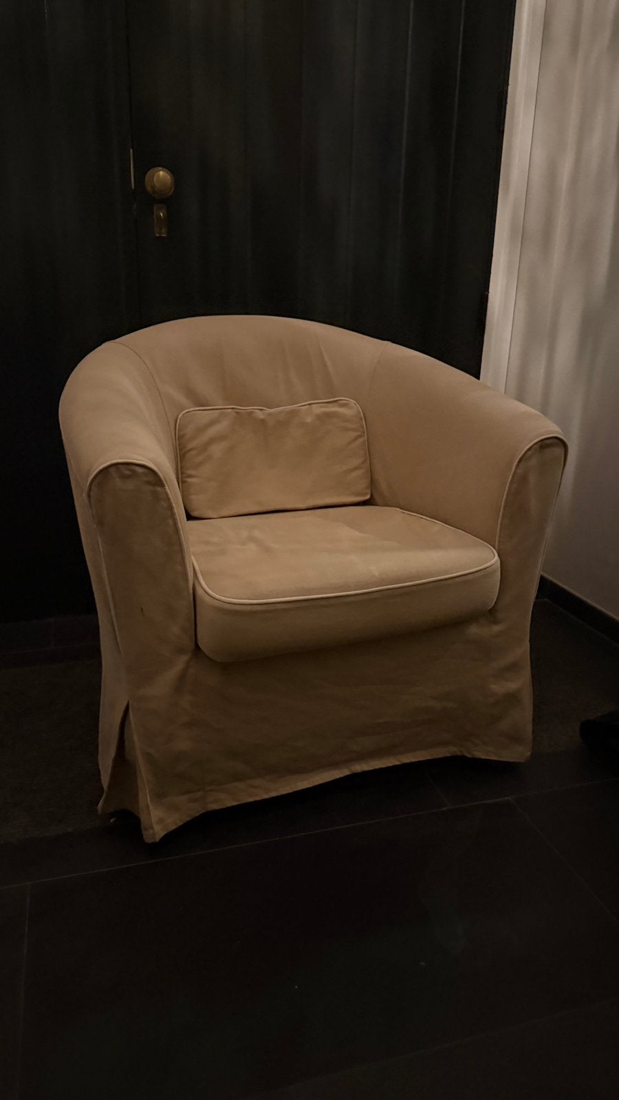 Fauteuil ikea tulsta, Ophalen, Gebruikt, 75 tot 100 cm, 50 tot 75 cm