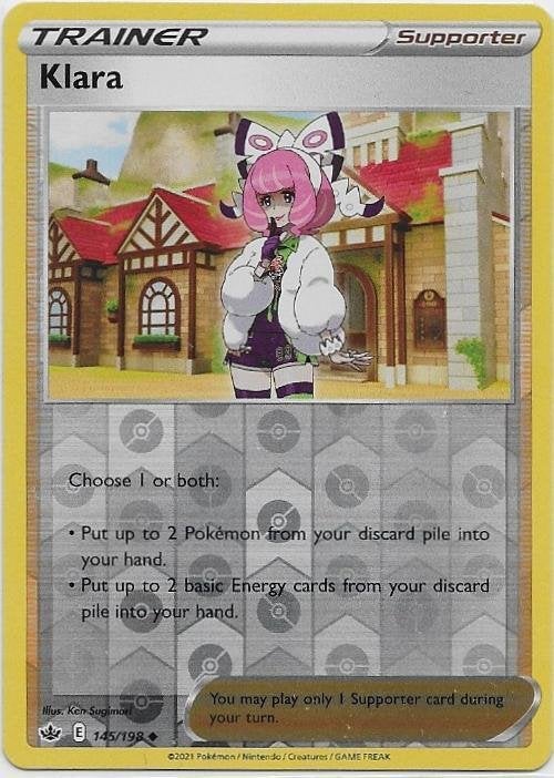 Chilling Reign,  Klara [reverse] 145/198, Verzenden, Nieuw, Losse kaart