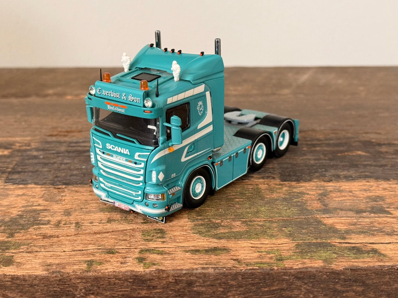 Tekno - Scania Highline Verbist, Verzenden, Zo goed als nieuw, Bus of Vrachtwagen, Tekno