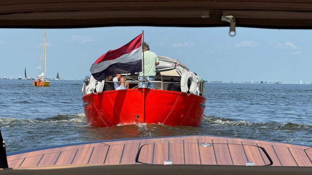 Klassieke aluminium kajuitsloep Hugh McLean & Sons 10,80 m, Watersport en Boten, Ophalen, Rondzit, Gebruikt, Binnenboordmotor