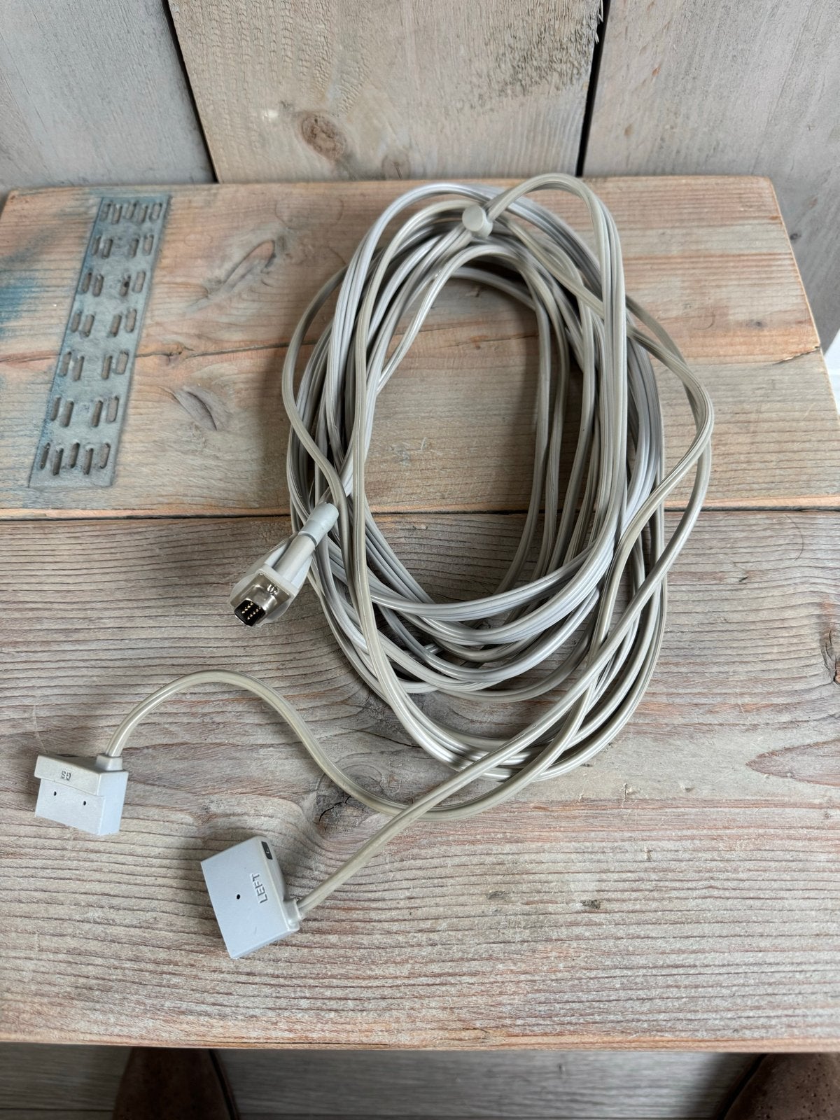 Bose 321 Speakerkabel Grijs/Zilver, Ophalen of Verzenden, Gebruikt, 5 tot 10 meter, Luidsprekerkabel