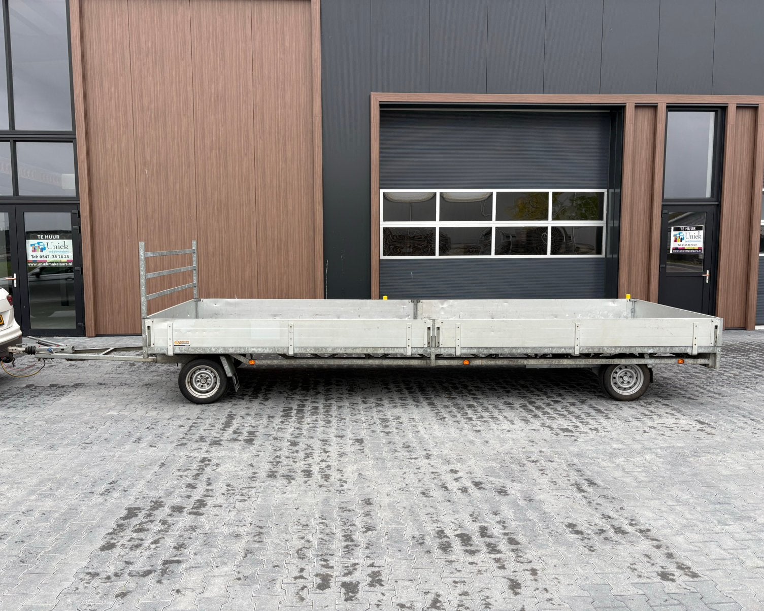 Schamel aanhanger hulco 6x2m 3000kg‼️, Auto diversen, Ophalen, Zo goed als nieuw