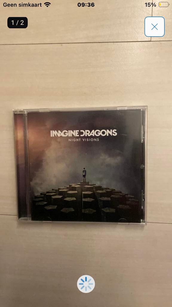 Imagine Dragons - night visions (alternatieve rockband), Cd's en Dvd's, Ophalen of Verzenden, Zo goed als nieuw, Alternative