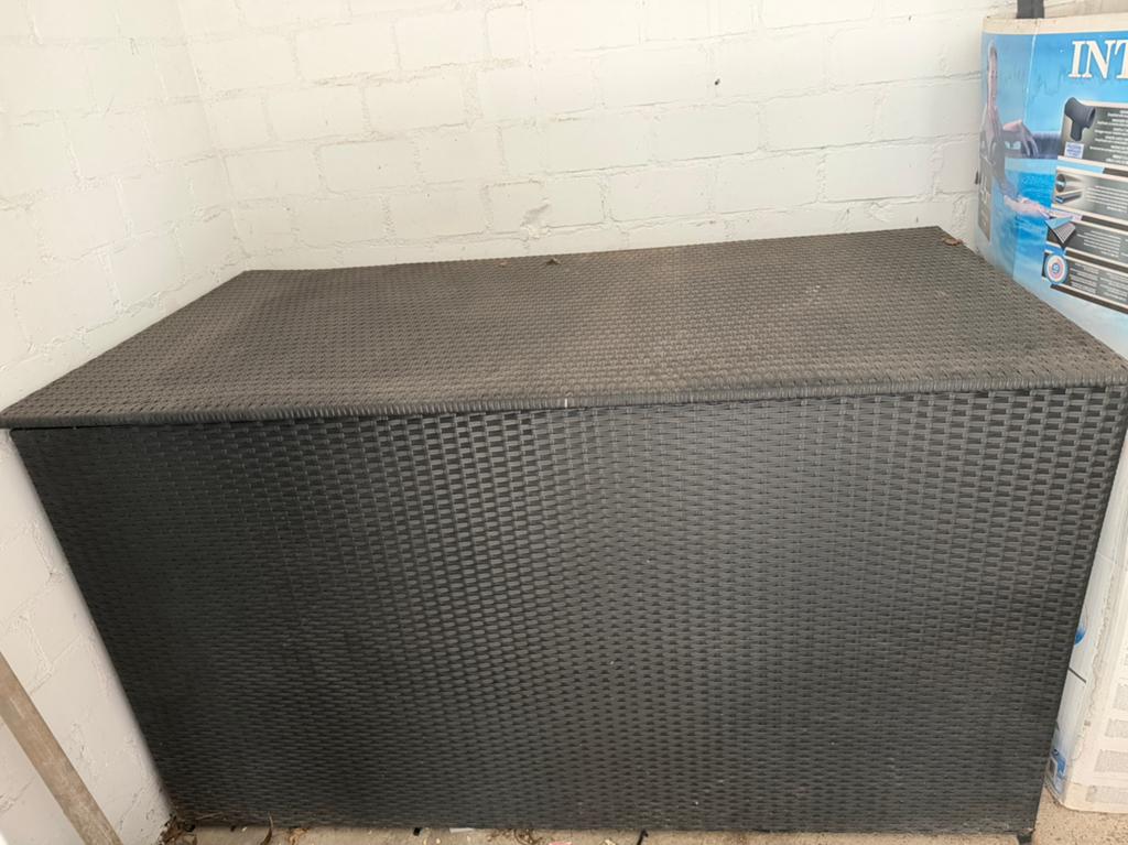 Opbergbox tuinkussens, Tuin en Terras, Ophalen, Gebruikt