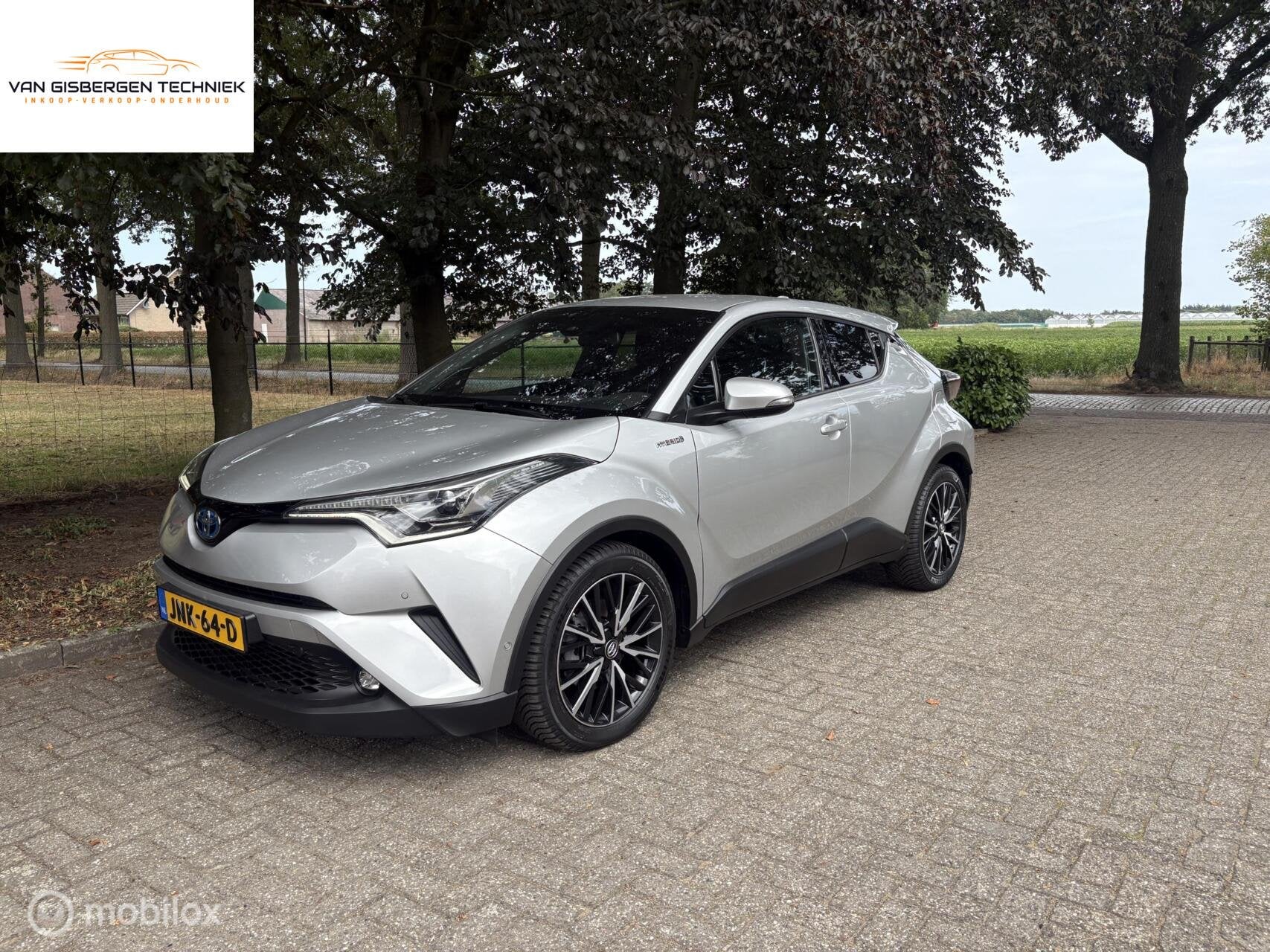 Toyota C-HR 1.8 Hybrid Executive Leer,JBL,camera 1e eigenaar, Auto's, 4 cilinders, Bedrijf, 26 km/l, Hybride Elektrisch/Benzine
