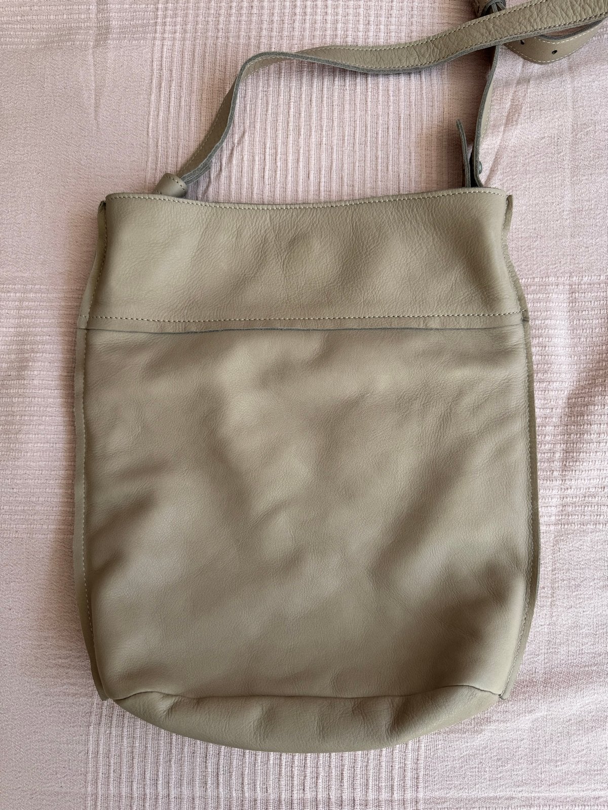 Shabbies Amsterdam leren schoudertas, Sieraden, Tassen en Uiterlijk, Tassen | Damestassen, Ophalen of Verzenden, Nieuw, Beige