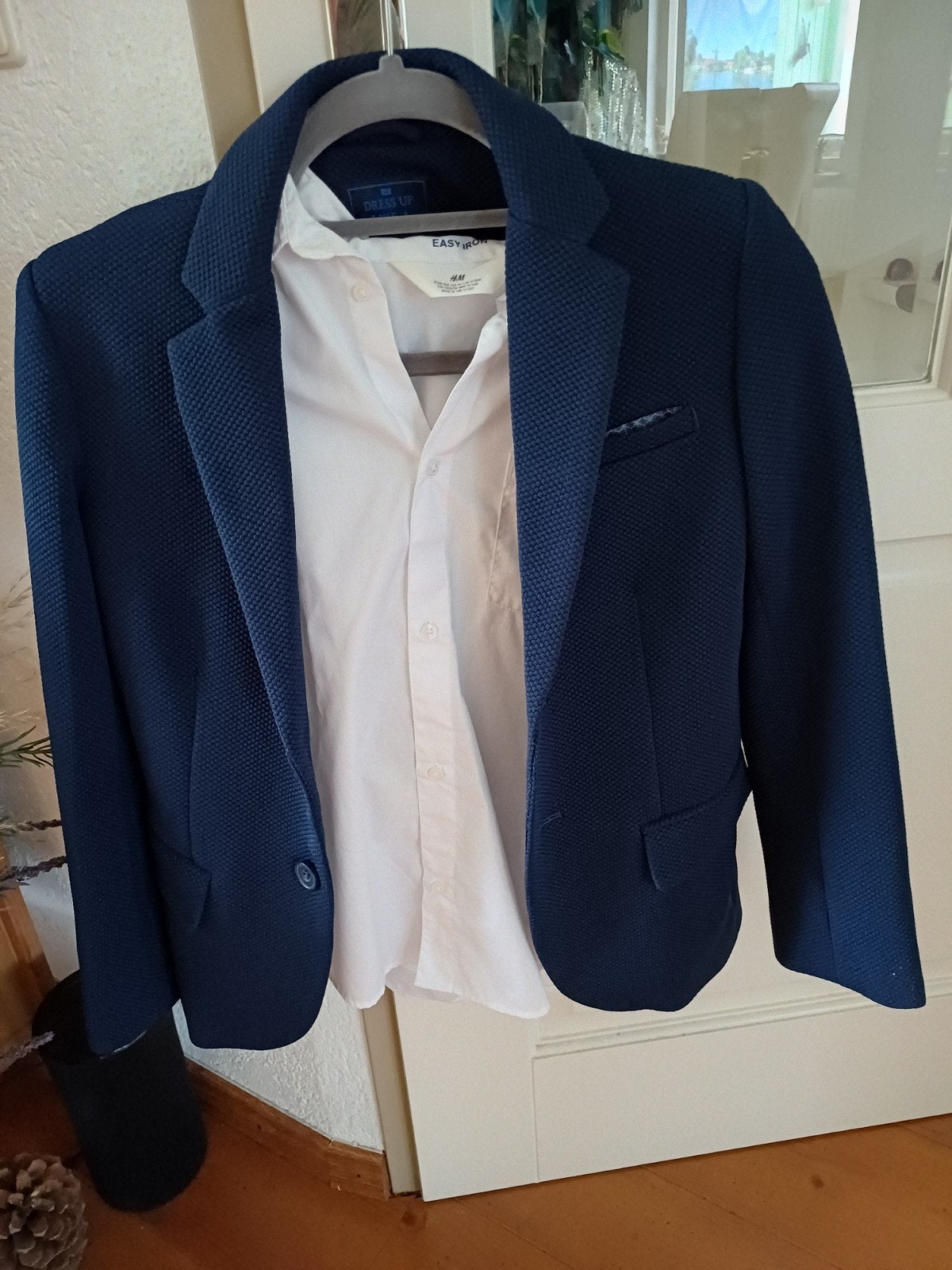 Jongens nette WE colbert met overhemd 146/152, Kinderen en Baby's, Verzenden, Zo goed als nieuw, WE Fashion, Jongen