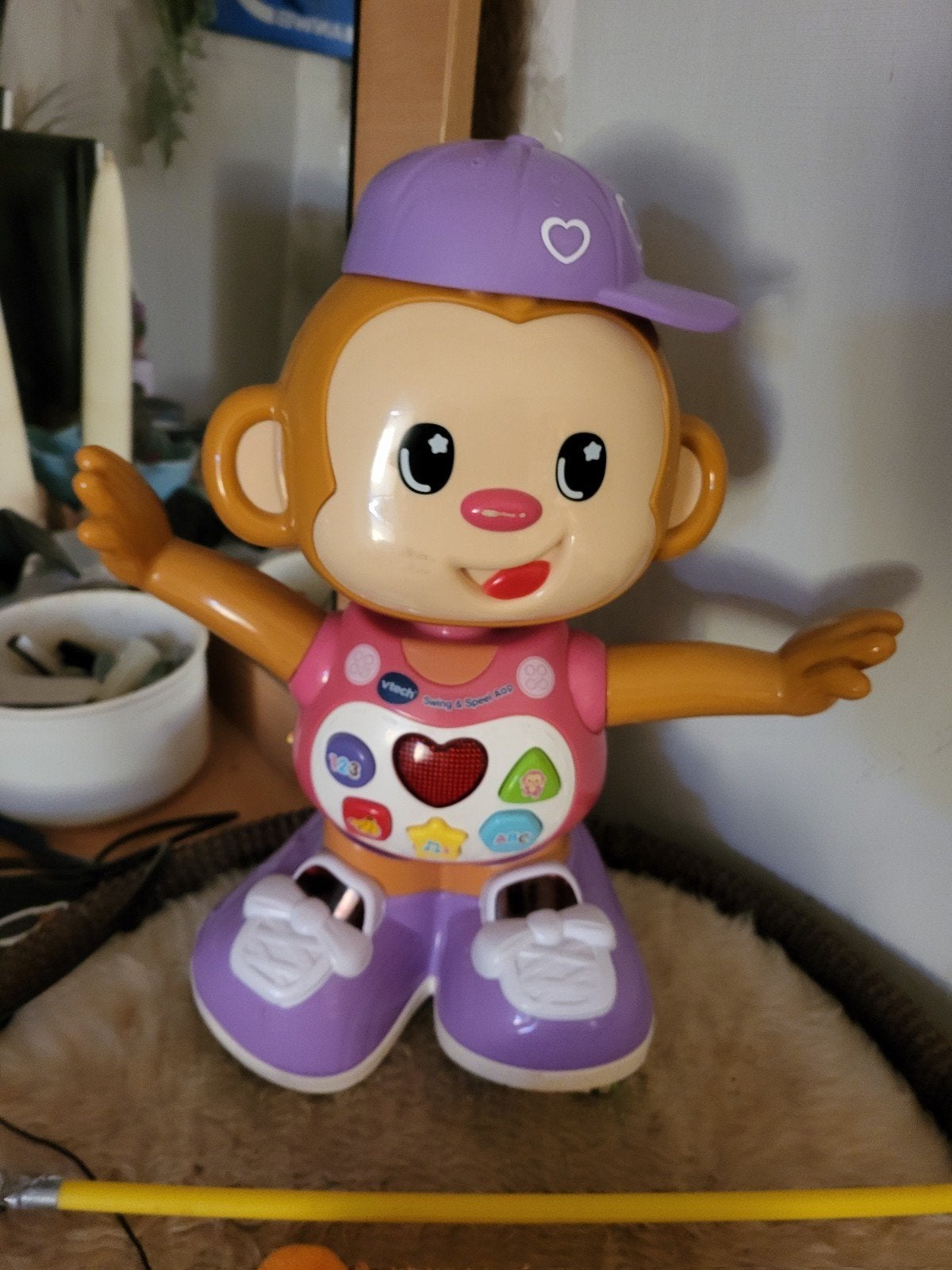 VTech Swing & Speel Aapje - Interactief Speelgoed, Kinderen en Baby's, Speelgoed | Vtech, Ophalen of Verzenden, Zo goed als nieuw