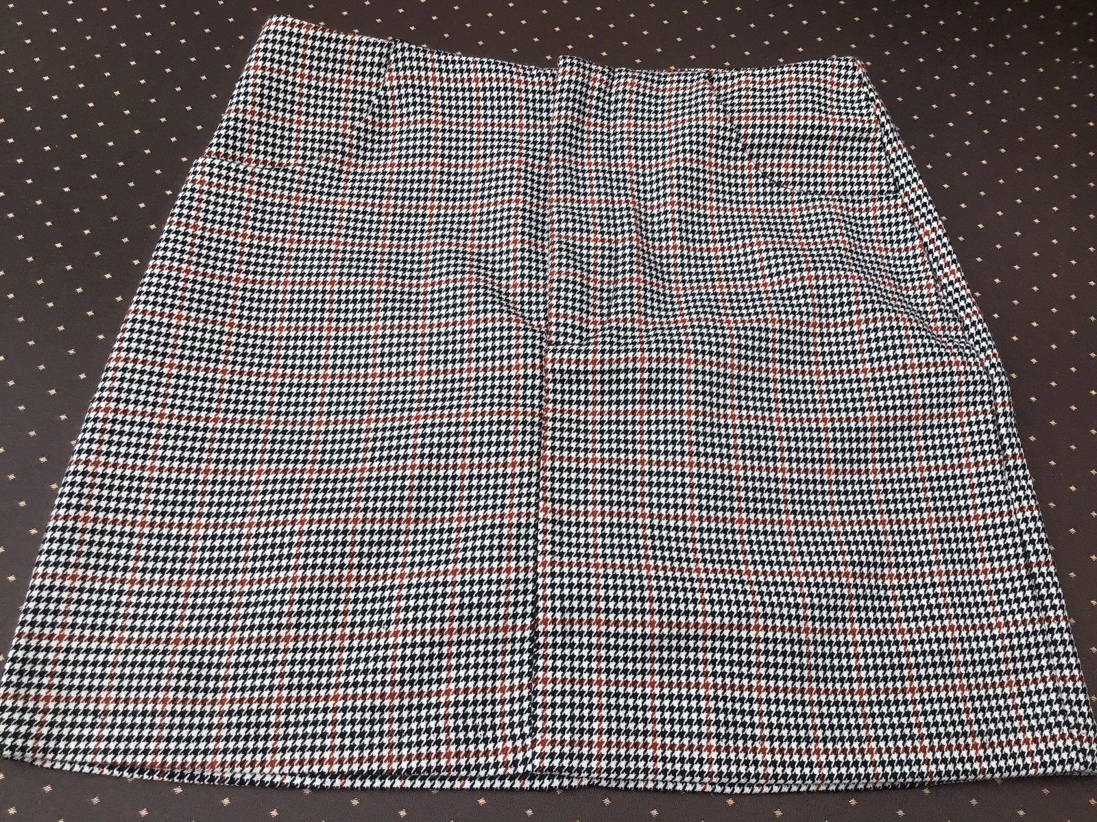 Ruiten rokje S Pull&Bear, Ophalen of Verzenden, Zo goed als nieuw, Zwart, Boven de knie