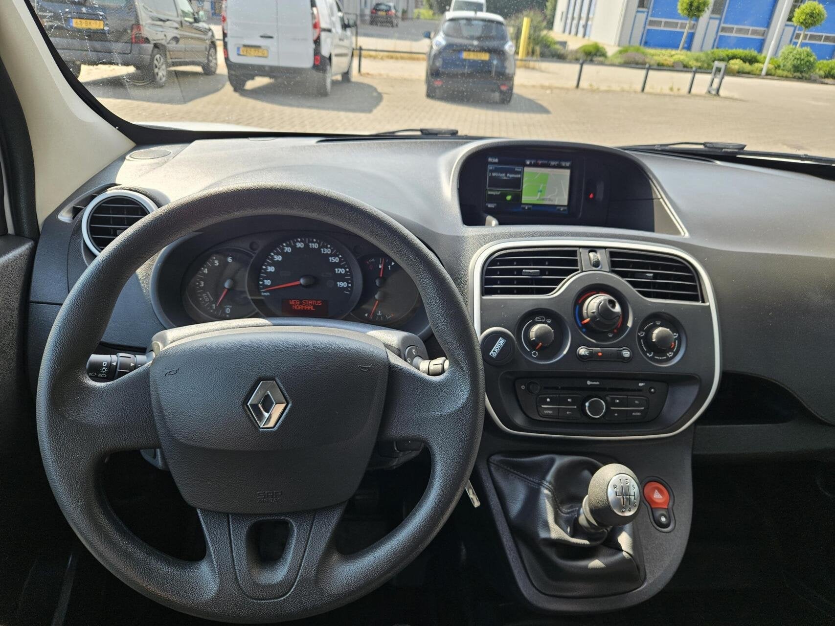 Renault Kangoo 1.5 dCi Maxi Airco Navi 100% onderh Lage km, Auto's, Bestelauto's, Gebruikt, Euro 6, Renault, Navigatiesysteem
