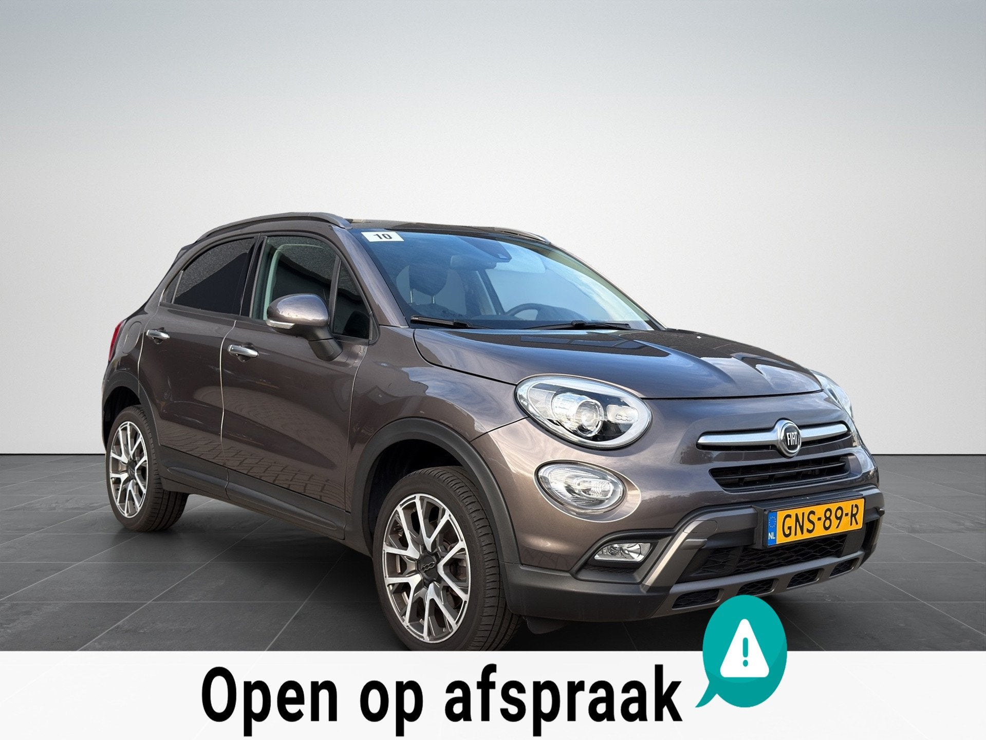 Fiat 500 X Cross 1.4 Turbo MultiAir 4x4 CrossPlus - Automaat, Auto's, Automaat, Dealer onderhouden, 15 km/l, Gebruikt
