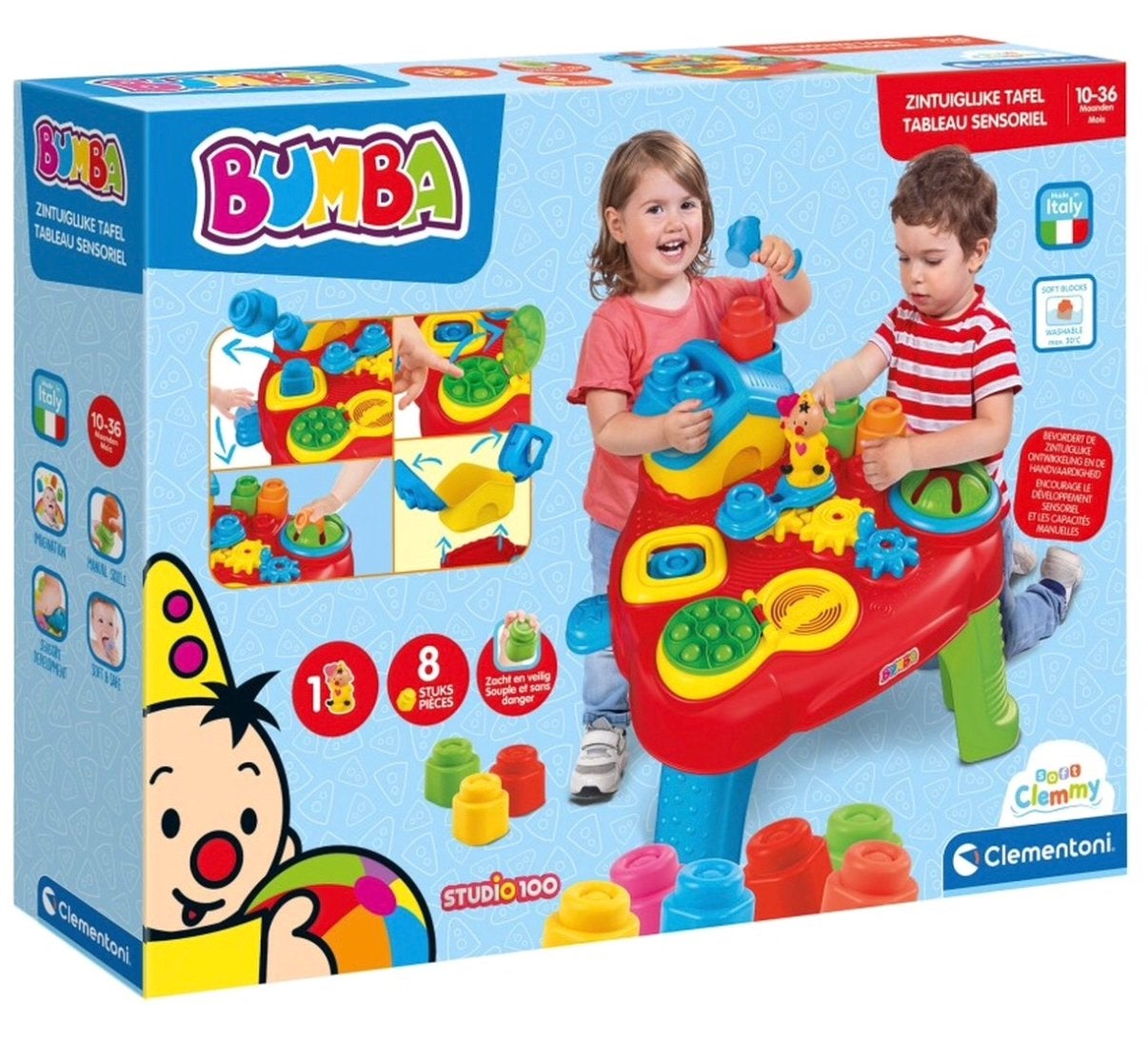 Bumba Activiteitentafel Clementoni, Ophalen, Zo goed als nieuw, Overige typen