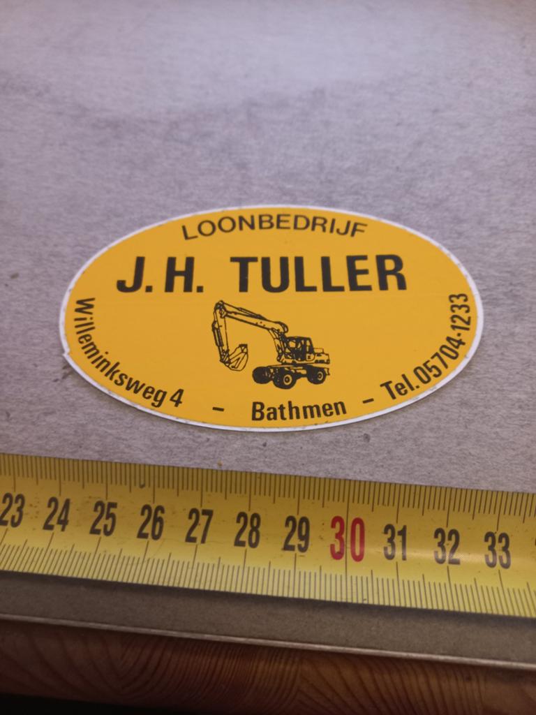 Loonbedrijf j h tuller bathmen, Ophalen of Verzenden, Zo goed als nieuw