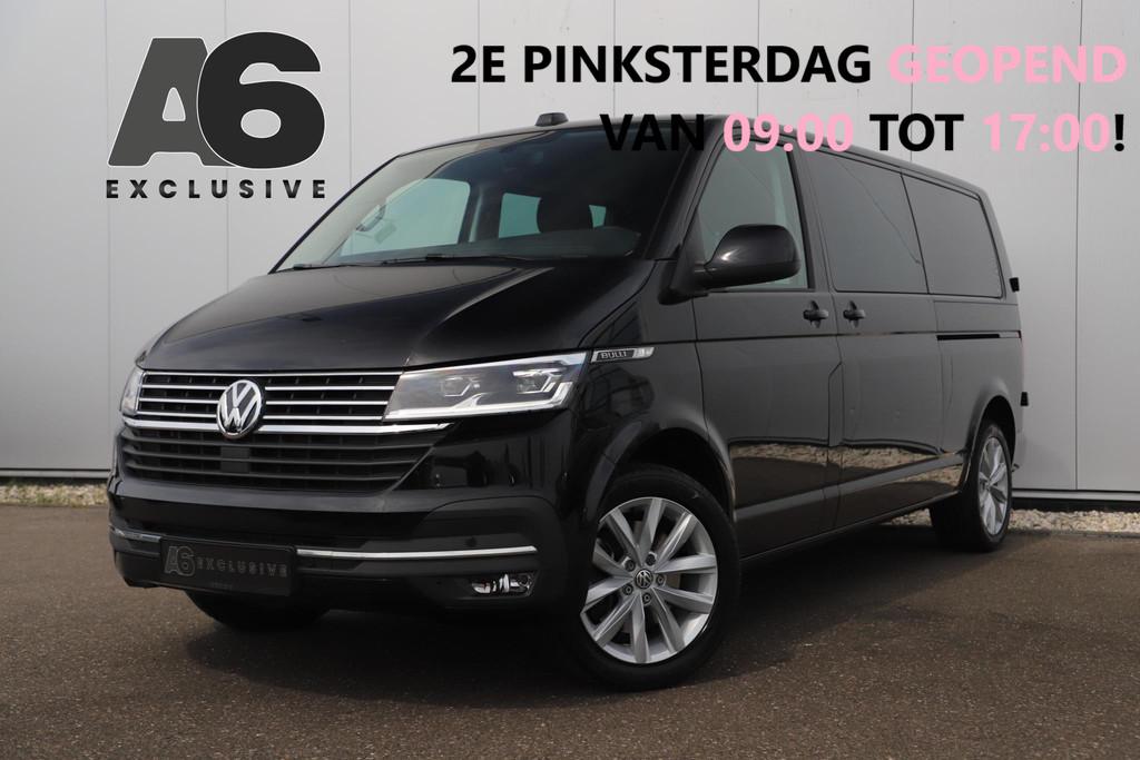 Volkswagen Transporter 2.0 TDI L2H1 DC Bulli 204PK DSG Autom, Auto's, Bestelauto's, Stof, Gebruikt, 4 cilinders, Met garantie (alle)