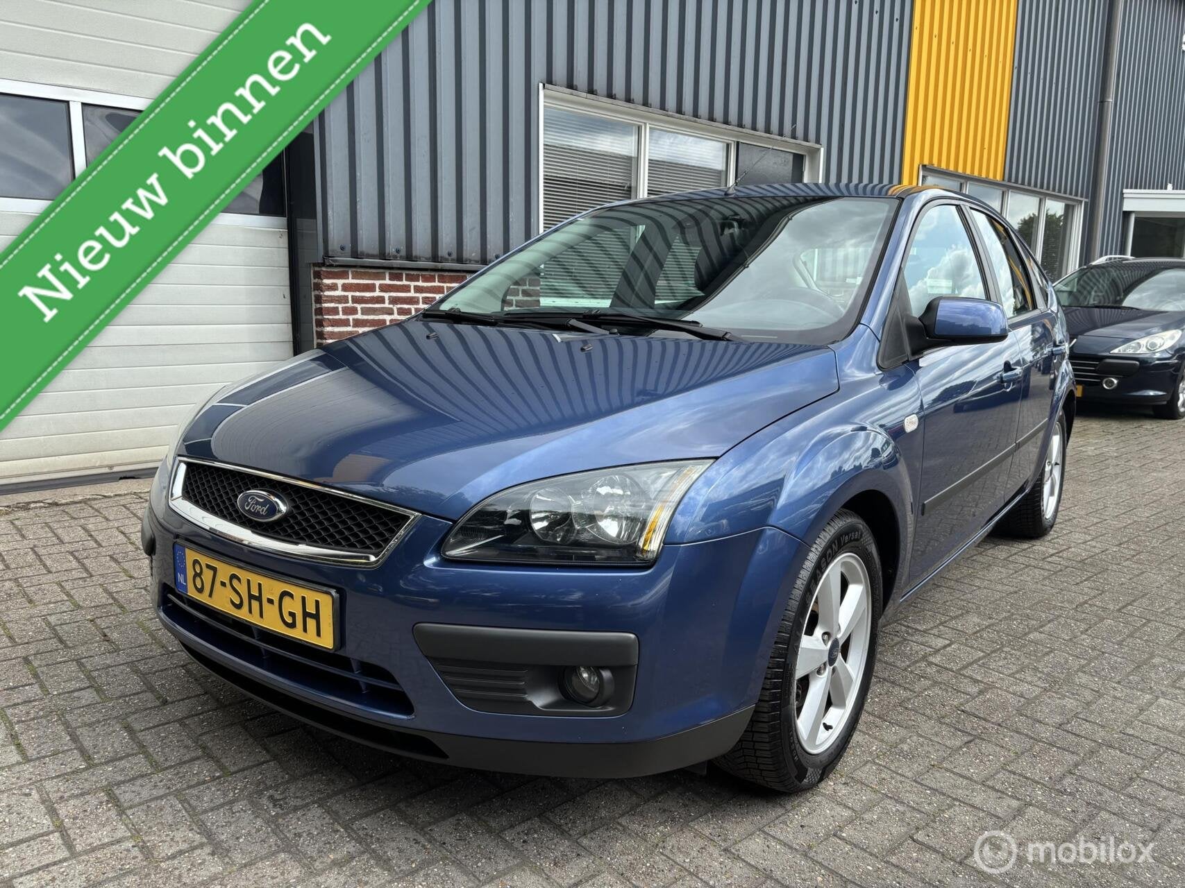 Ford Focus 1.6-16V Futura AUTOMAAT! TREKHAAK!, Auto's, 101 pk, Gebruikt, 4 cilinders, Blauw