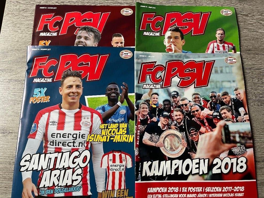 FC PSV Magazine seizoen 2017 - 2018, Ophalen of Verzenden, Zo goed als nieuw, PSV, Boek of Tijdschrift
