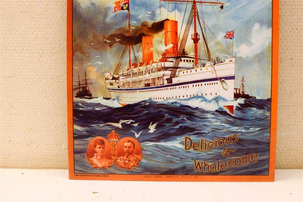 Metalen reclame Wandbord 50504, Ophalen of Verzenden, Gebruikt