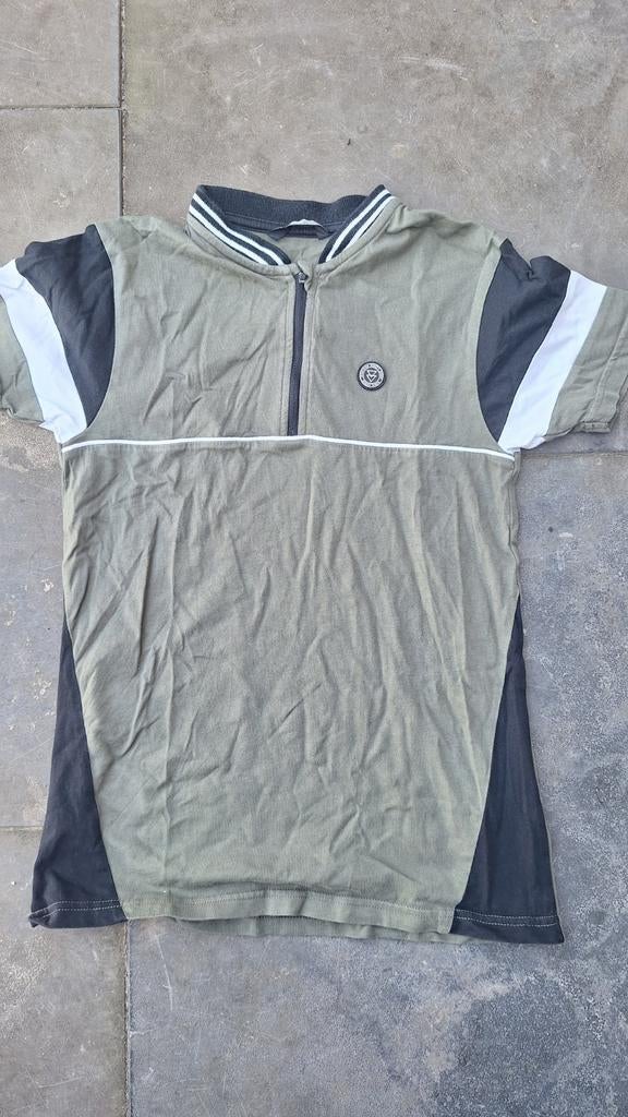 Groen Shirt korte mouw maat 146/152 George, Ophalen of Verzenden, Zo goed als nieuw, Shirt of Longsleeve, Jongen