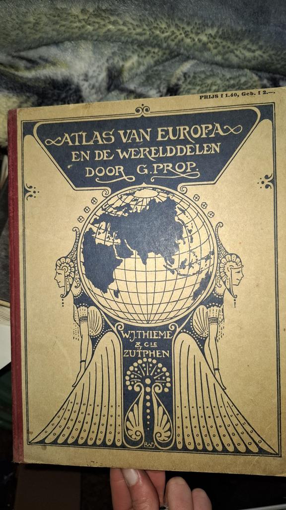 Oude atlas G.Prop, Ophalen