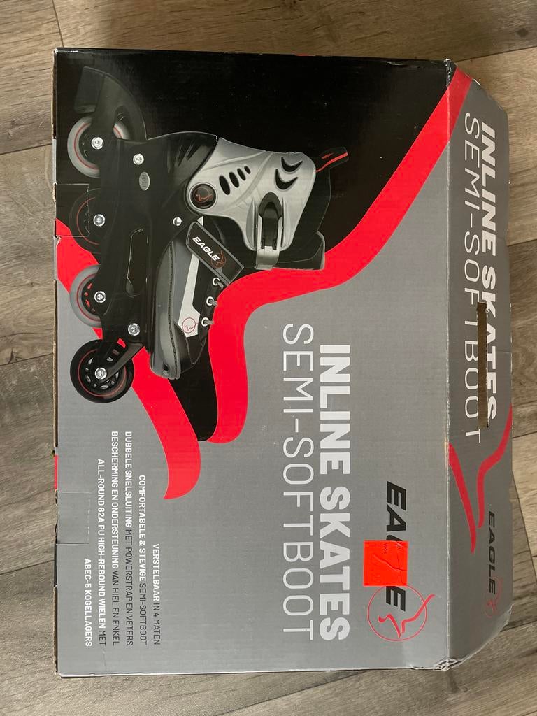 Eagle Inline Skates Semi-Softboot - Nieuw in doos, Ophalen, Nieuw, Inline skates 4 wielen