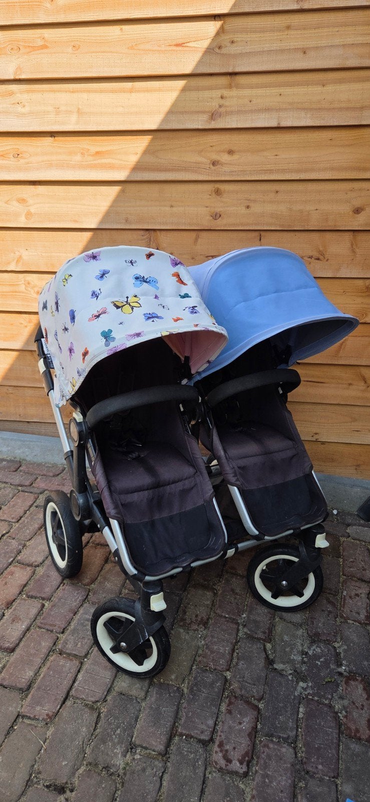 Bugaboo Donkey Duowagen met complete set accessoires, Ophalen of Verzenden, Gebruikt, Bugaboo, Duowagen