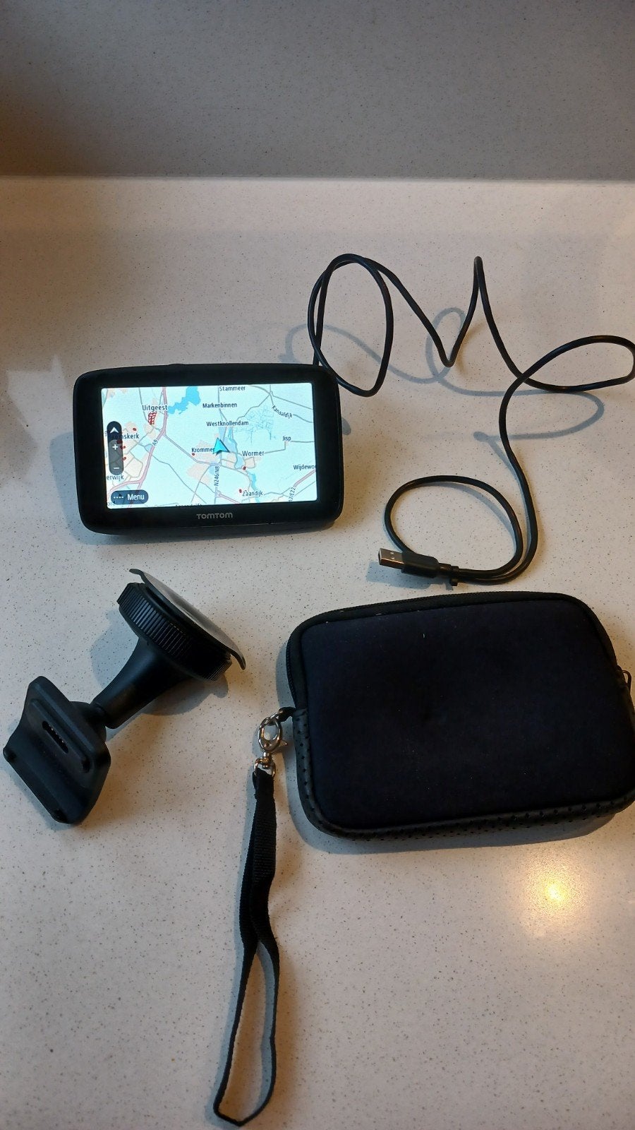 TomTom PRO 7350 navigatiesysteem met nieuwste Europa kaart, Ophalen of Verzenden, Gebruikt