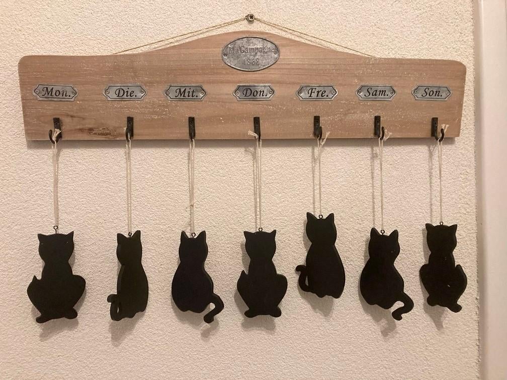 KEUKENREKJE MA T/M ZO MET POEZEN HANGERS NIEUW, Overige typen, -, -, Nieuw