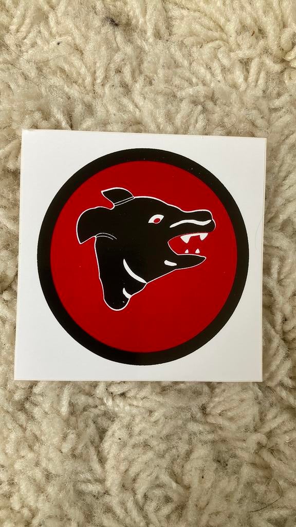 Andjing Nica KNIL sticker, Verzamelen, Ophalen of Verzenden, Zo goed als nieuw
