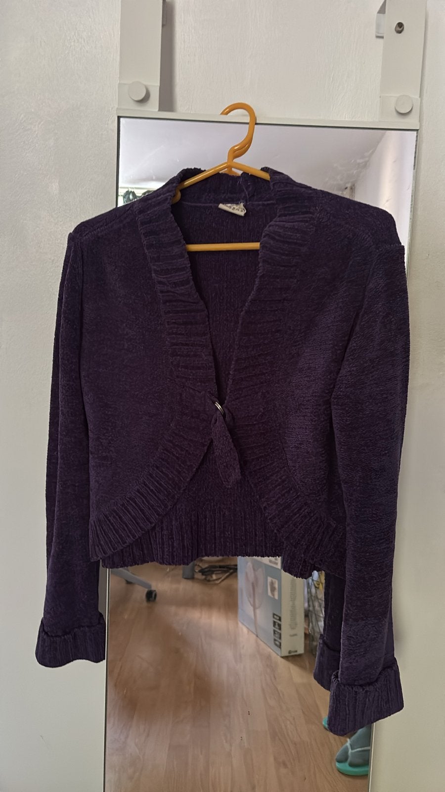 Paars Bolero Vest Maat M, Ophalen of Verzenden, Gedragen, Maat 38/40 (M), Paars