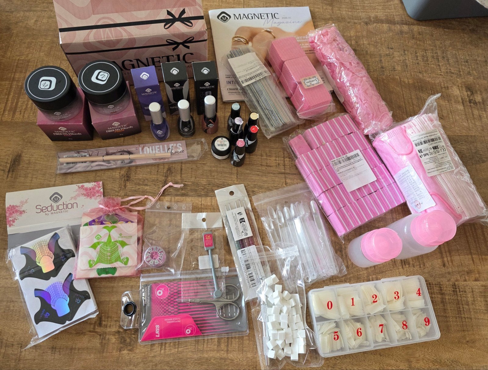 Magnetic nails professionele startset, Ophalen of Verzenden, Zo goed als nieuw, Overige typen