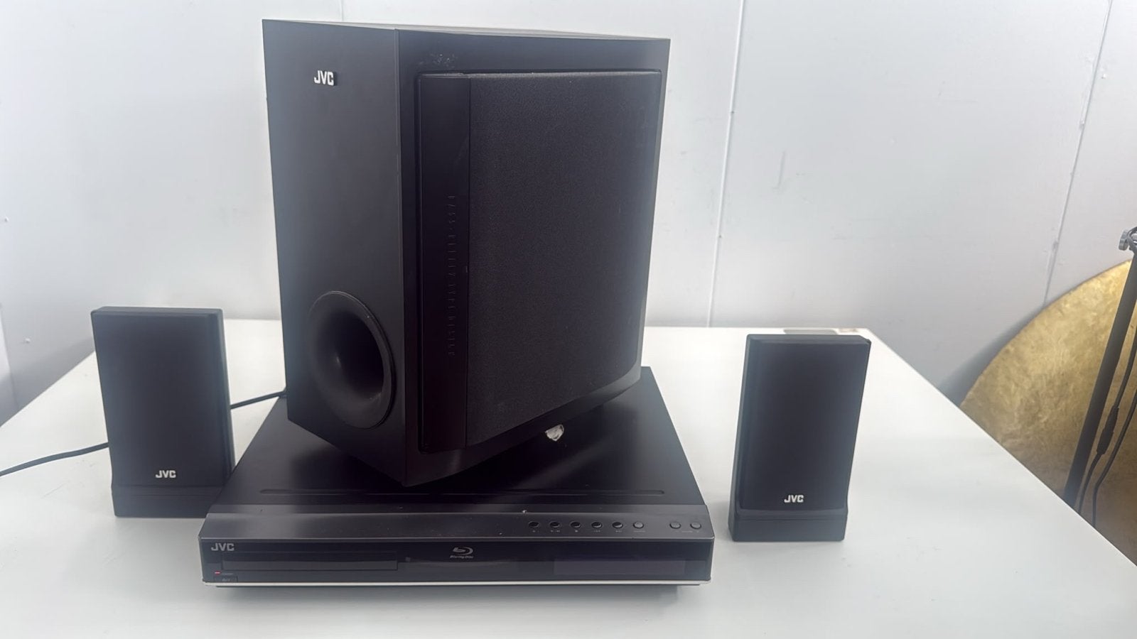 JVC Blu-ray Home Cinema Systeem, Gebruikt, 2.1-systeem, Blu-ray-speler, Ophalen of Verzenden