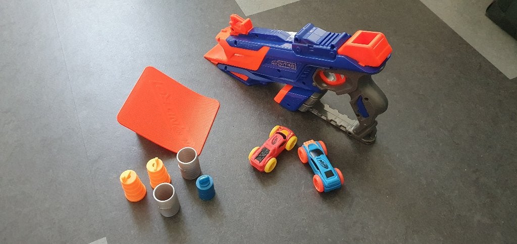 nerf nitro - in goede staat, Ophalen of Verzenden, Zo goed als nieuw