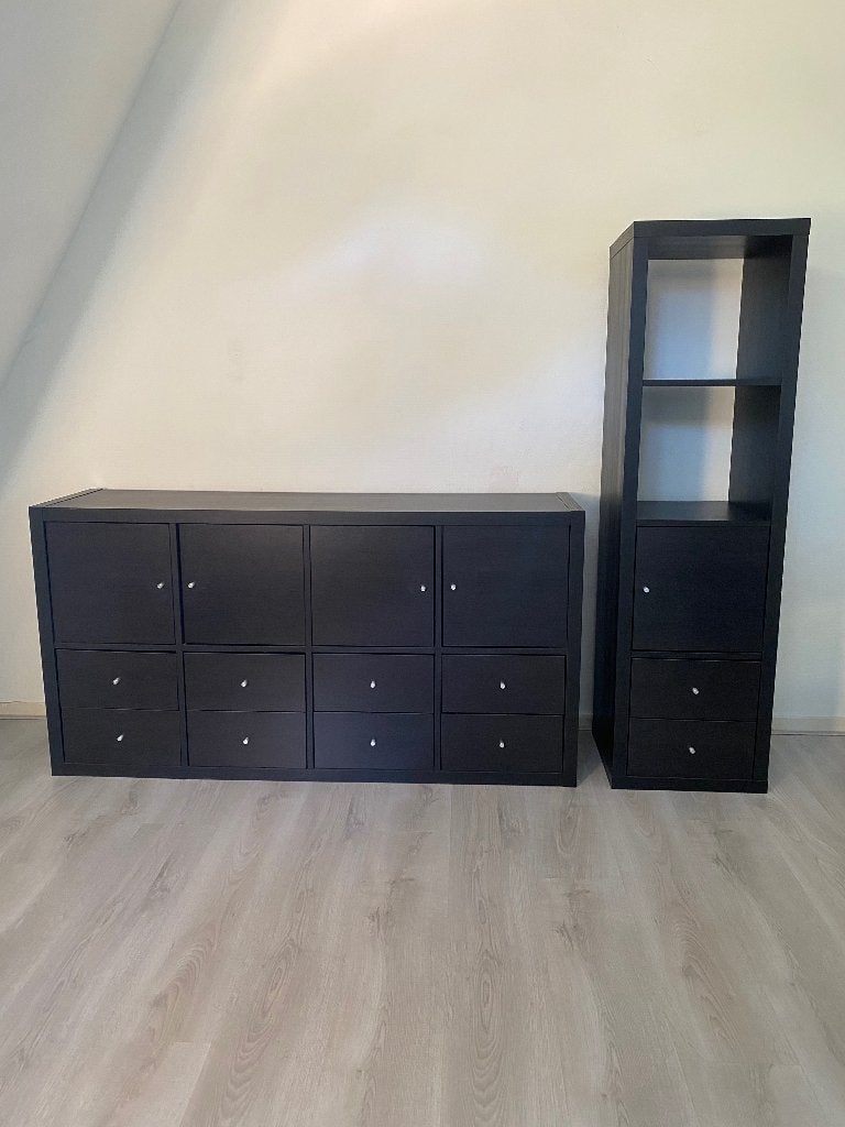 Dressoir / kast met deuren en lades, Ophalen, Overige materialen, Gebruikt, 100 tot 150 cm