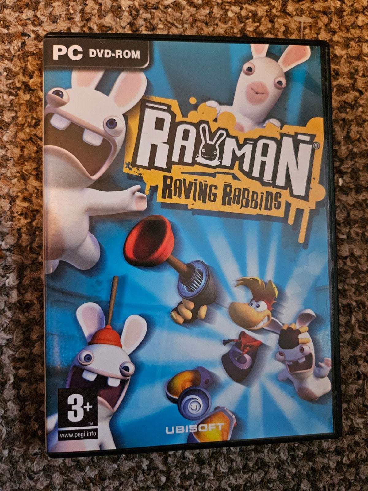 Rayman Raving Rabbids PC DVD-ROM - Avontuurlijk en Grappig, Avontuur en Actie, Eén computer, Ophalen of Verzenden, Zo goed als nieuw