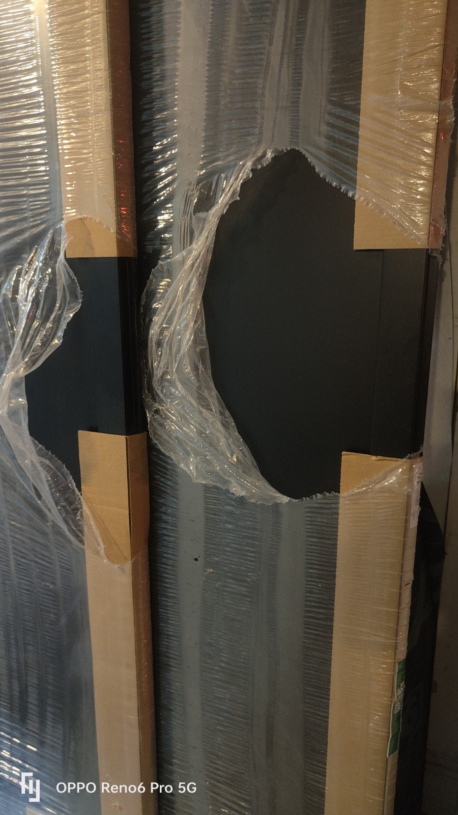 Nieuwe Skantrae opdekdeur, zwart, 2315x930 mm, 80 tot 100 cm, 215 cm of meer, Binnendeur, Nieuw