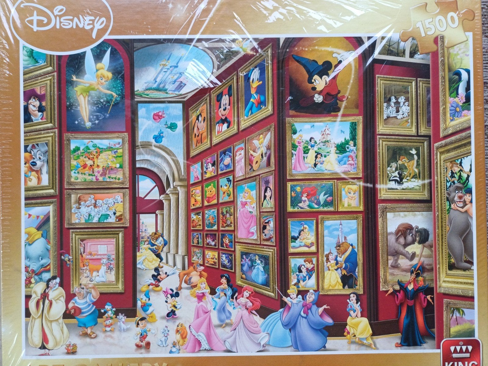 Puzzel 1500 stukjes, nieuw, Disney Museum, Ophalen of Verzenden, 500 t/m 1500 stukjes, Nieuw, Legpuzzel