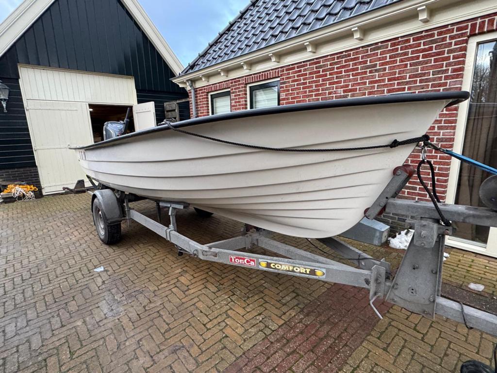 Visboot te koop., Watersport en Boten, Vis- en Consoleboten, Ophalen, Polyester