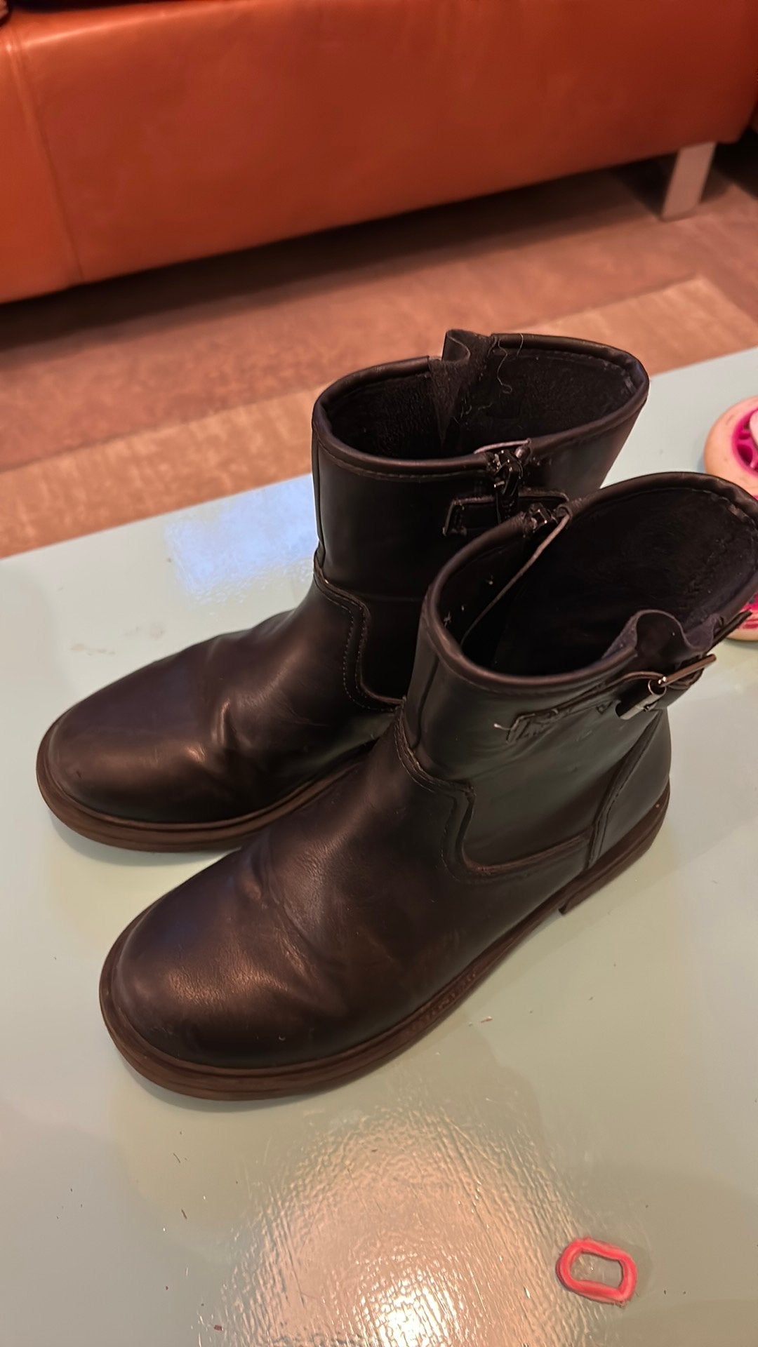Leren Geox laarsjes 33, Motoren, Kleding | Motorkleding, Ophalen of Verzenden, Tweedehands, Handschoenen