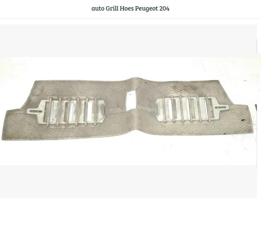 Grill Hoes voor Renault jaren 70-80 auto oldtimer onderdelen, Ophalen of Verzenden, Gebruikt