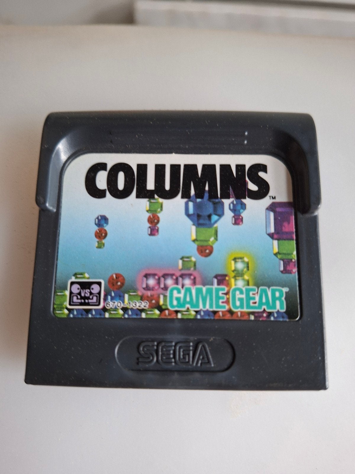 Columns - Sega Game Gear (Game Cartridge), Puzzel en Educatief, Gebruikt, Game Gear, 1 speler