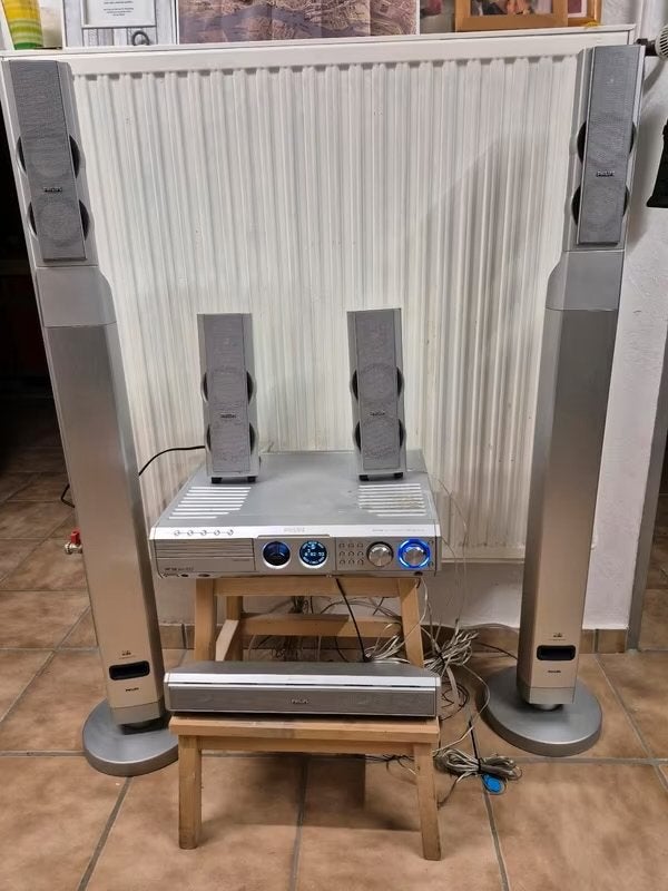 Philips Home Cinema Set met DVD-speler en 5.1 geluid