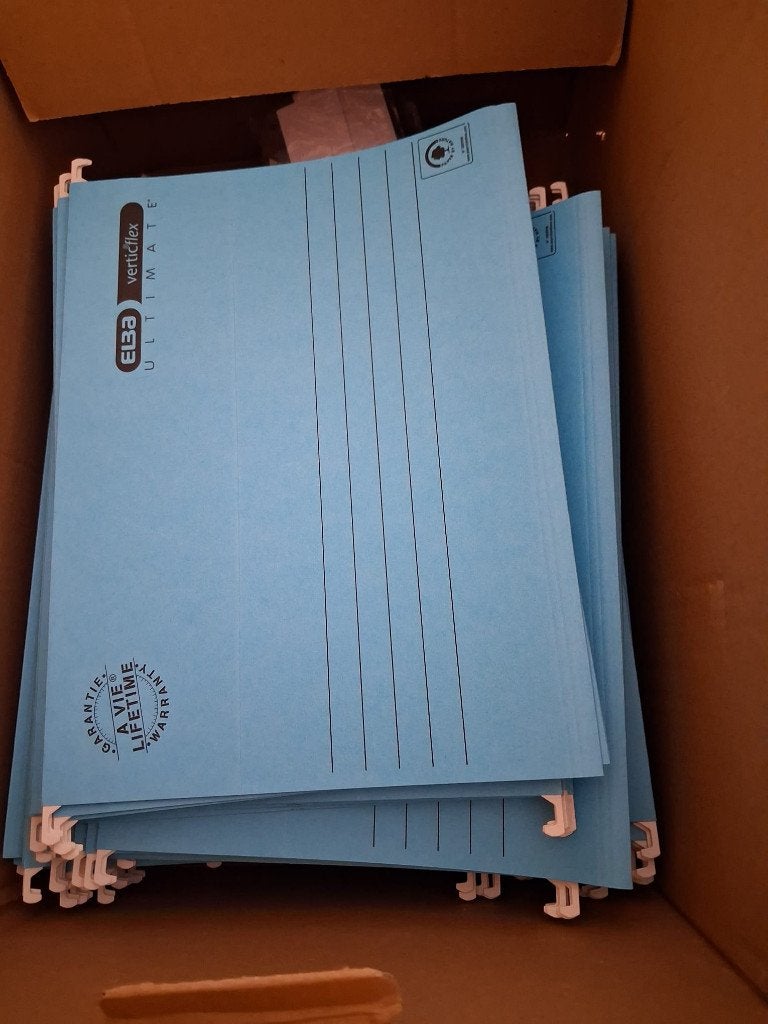 Hangmappen voor archiefkast 100 stuks, Huis en Inrichting, Kasten | Roldeurkasten en Archiefkasten, Minder dan 50 cm, Ophalen of Verzenden