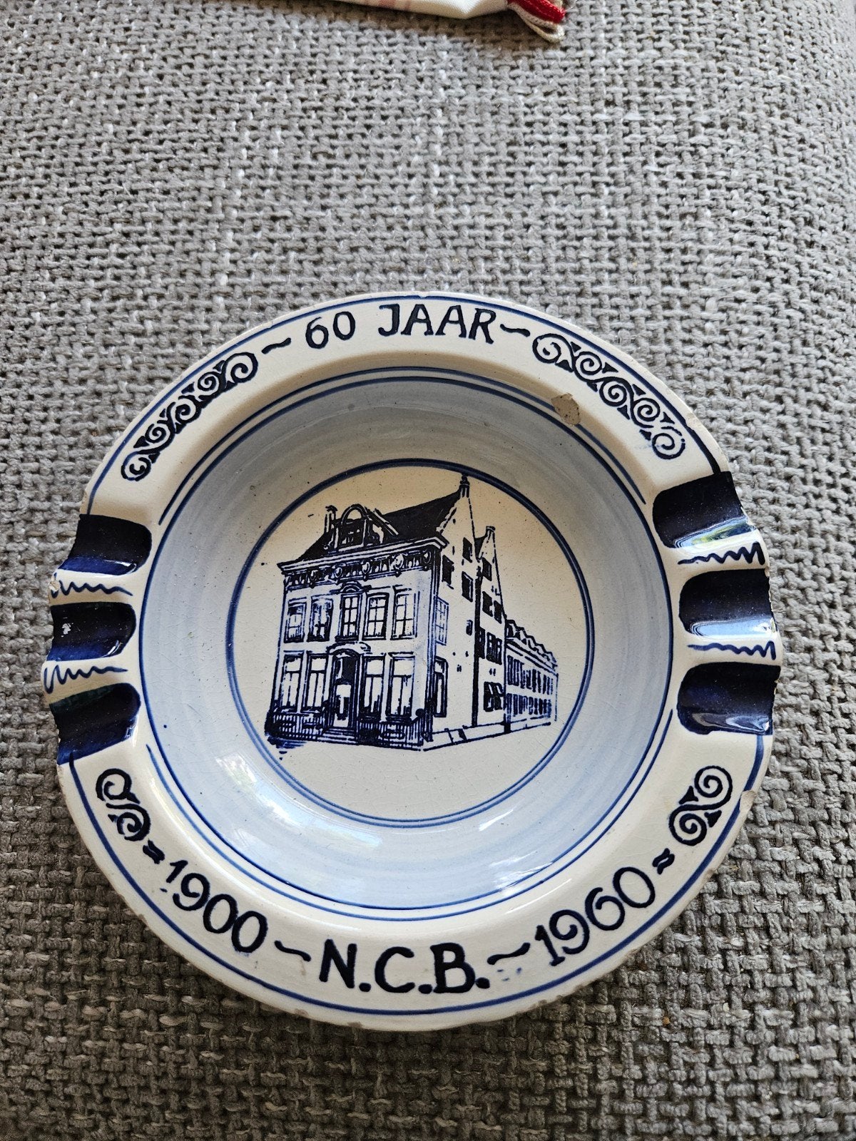 NCB Asbak - 60 Jaar Jubileum 1900-1960, Antiek en Kunst, Ophalen of Verzenden