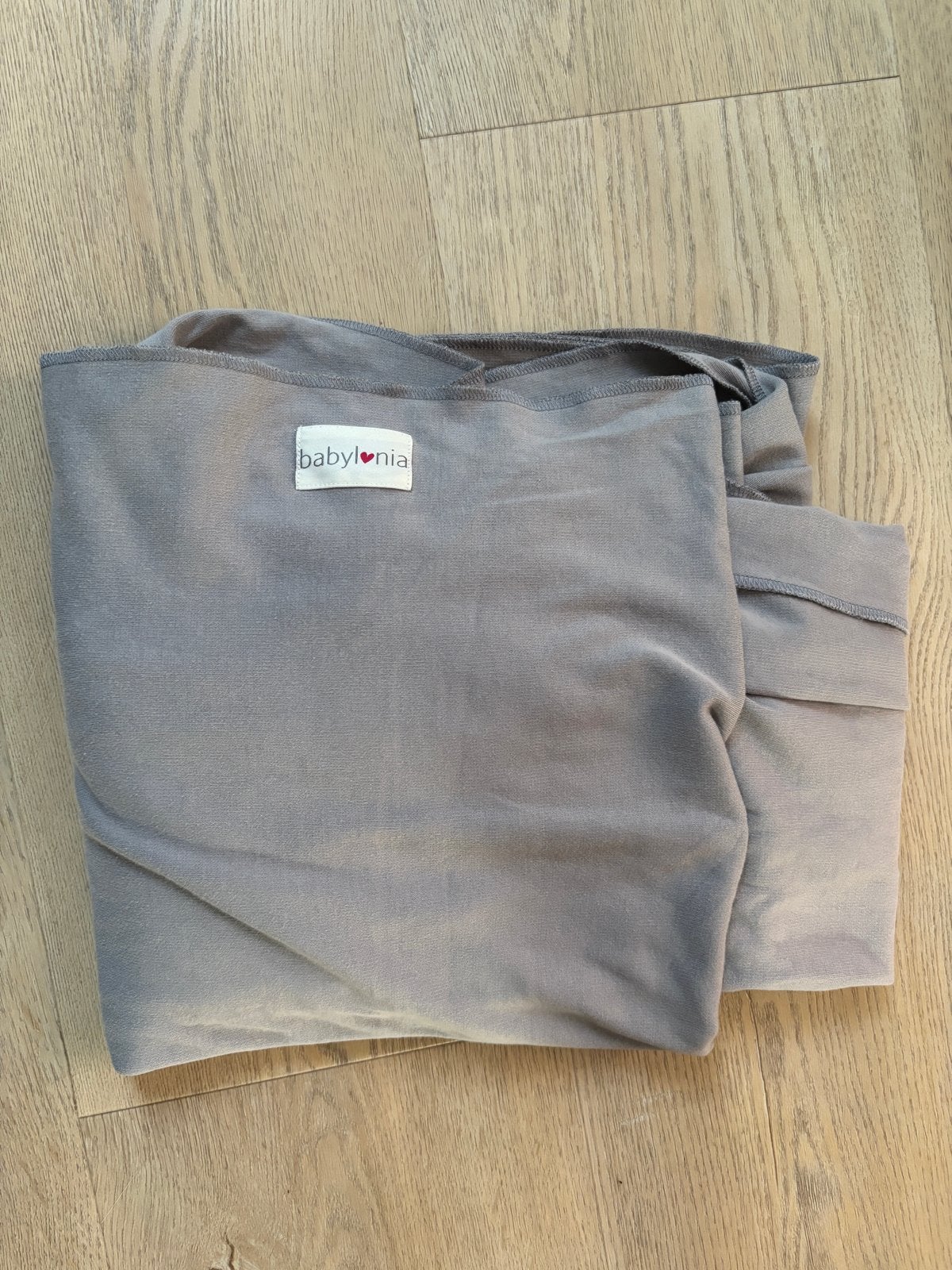 Babylonia Tricot-Slen Organic Draagdoek - Grijs, Kinderen en Baby's, Babydragers en Draagdoeken, Draagdoek, Zo goed als nieuw