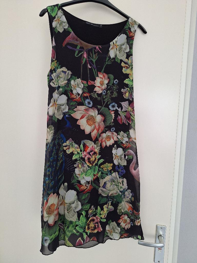 Zomers jurkje: Donna Dura, Kleding | Dames, Maat 38/40 (M), Zwart, Donna Dura, Ophalen of Verzenden