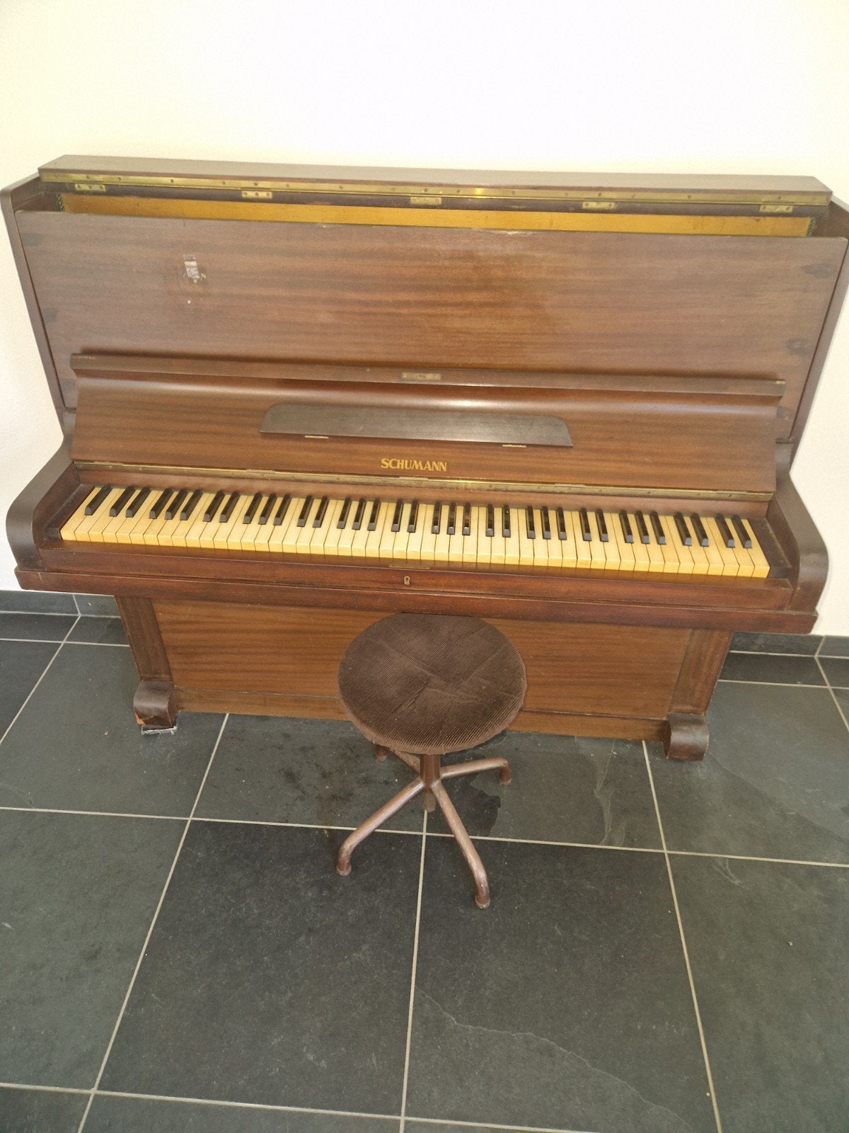 Schuman piano gratis ophalen in Son, Ophalen, Gebruikt, Bruin